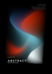 Abstract Fluid Gradient Poster with Vibrant Colors. Abstract fluid poster design featuring vibrant gradients. Perfect for modern backgrounds, digital art, and creative projects