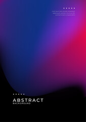 Vibrant Minimal Posters with Abstract Fluid Designs