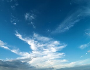 Fototapeta premium Himmel Hintergrund Postkarte ideal Für Rendering Architektur Visualisierungen etc 