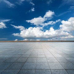 Fototapeta premium Himmel Hintergrund Postkarte ideal Für Rendering Architektur Visualisierungen etc 