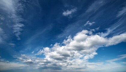 Fototapeta premium Himmel Hintergrund Postkarte ideal Für Rendering Architektur Visualisierungen etc 