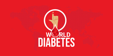 World Diabetes Day. November 14, vector logotype icon. abstract Vector illustration, World diabetic awareness day, World Diabetes Day, Diabetes Vector, Vector Illustration of World Diabetes Day, 