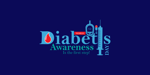 World Diabetes Day. November 14, vector logotype icon. abstract Vector illustration, World diabetic awareness day, World Diabetes Day, Diabetes Vector, Vector Illustration of World Diabetes Day, 