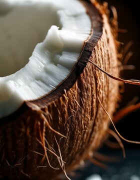 Close-up de un coco