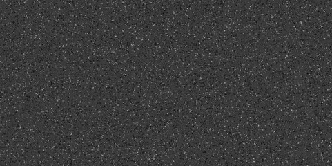 Abstract design with black paper background and terrazzo flooring texture. Terrazzo design with white polished sandstone wall texture. this design are uses for Quartz surface white.	