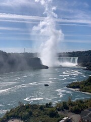 Niagara, ON, Canada, 10-12-2024 : the Niagara falls