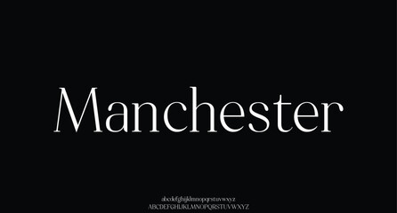 Elegant wedding alphabet letters font. Typography Luxury classic lettering serif fonts and numbers decorative logo vintage retro concept. vector illustration
