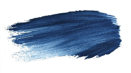 Soft Navy Blue Watercolor Texture with Blended Strokes