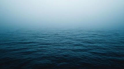 Obraz premium Mystical Navy Blue Water Gradient Background