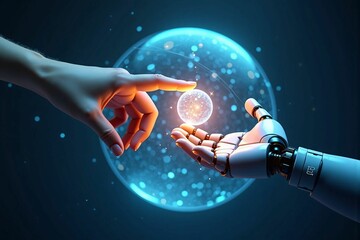 Human Touch Meets Robotic Precision - Exploring the Boundaries of AI and Human Connection in a Digital Landscape