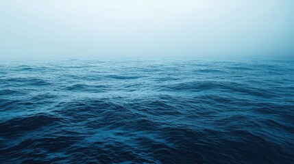 Obraz premium Calm Navy Blue Gradient Water Background