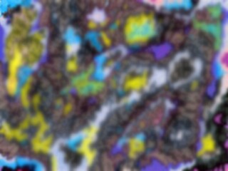 Obraz premium Blur Vibrant Digital Abstract Artwork Background With Colorful Textured Photo Background