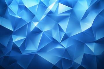 Obraz premium vibrant blue abstract geometric backgrounds for modern digital art projects