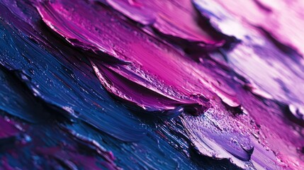 Obraz premium Vibrant Acrylic Palette Close-Up with Thick Layers