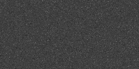 Abstract design with black paper background and terrazzo flooring texture. Terrazzo design with white polished sandstone wall texture. this design are uses for Quartz surface white.	