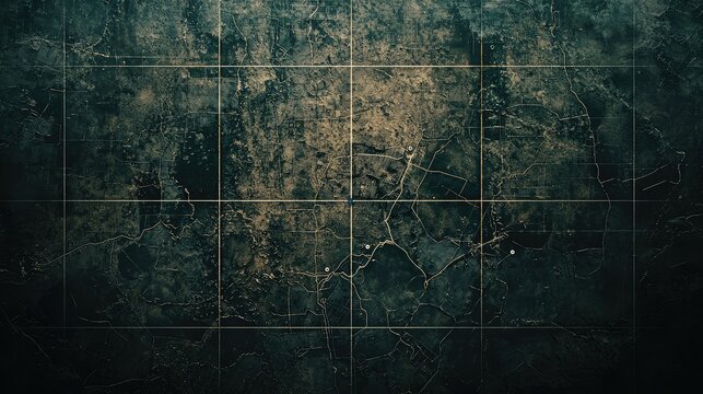 Dark Textured Tactical Map Overlay Background