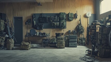 Tactical Setup in a Serene Environment