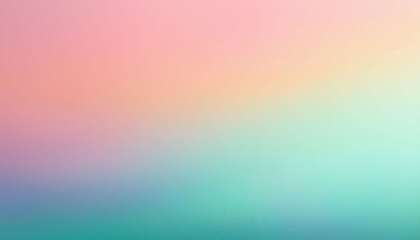 A smooth gradient featuring soft pastel tones of lavender, mint green, and peach. The gentle transition between the colors creates a subtle, calming, and aesthetically pleasing background.