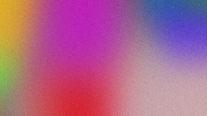 Bold Gradient with Grainy Noise for Eye-Catching Poster Design