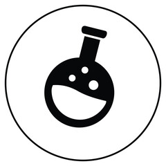 Pure Chemistry Icon for Phosphate Vector Design