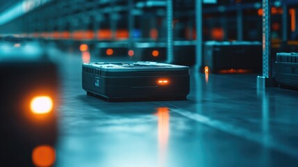 Robots Collaborating in a Smart Warehouse Environment