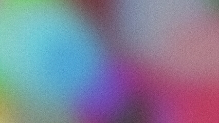 Bold Gradient with Grainy Noise for Eye-Catching Poster Design