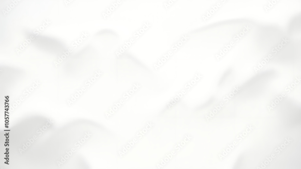 Poster Smooth white paper makes a calm background design element in graphic arts and photography projects.