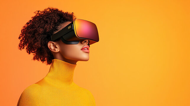 A person wearing augmented reality AR glasses with visible digital encryption shields protecting their virtual surroundings