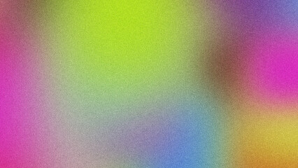 Artistic Gradient Poster with Smooth Fluid Shapes and Grainy Texture
