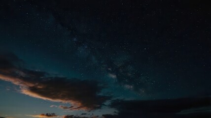 Fototapeta premium Sky, Clouds, Sunset, Air, Oxygen, Sun, Stars
