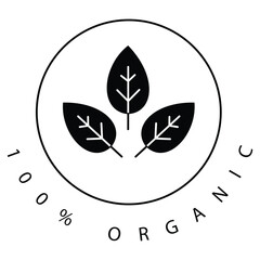 Organic Eco Nature Leaf VEctor Icon Design