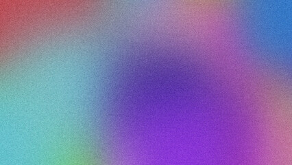 Artistic Gradient Poster with Smooth Fluid Shapes and Grainy Texture