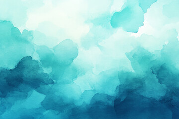 Obraz premium blue watercolor background for stunning artistic designs and vibrant creative projects