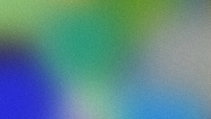 Artistic Gradient Poster with Smooth Fluid Shapes and Grainy Texture