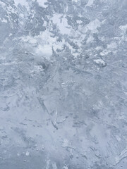 Blue ice texture. Winter abstract background.