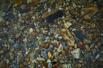 rocks in water