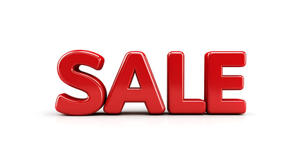 Red "SALE" Sign for Black Friday Deals
