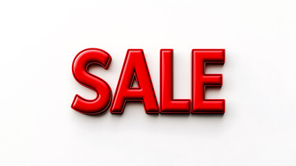 Red "SALE" Sign for Black Friday Deals
