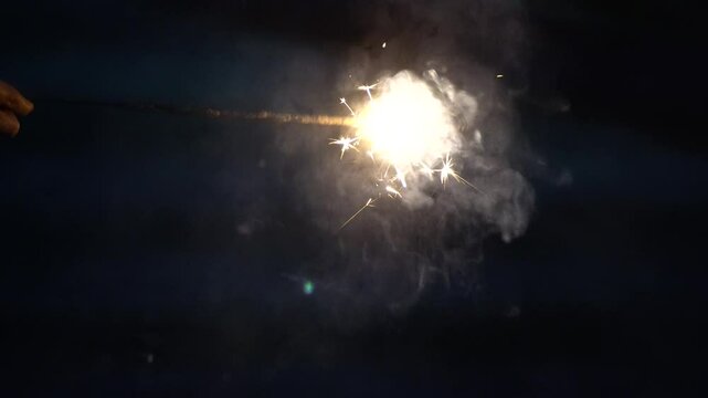Diwali Crackers Fuljhadi busting video in Night Time 6