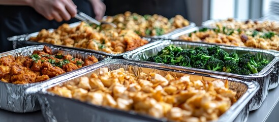 Office catering services for delightful meals.