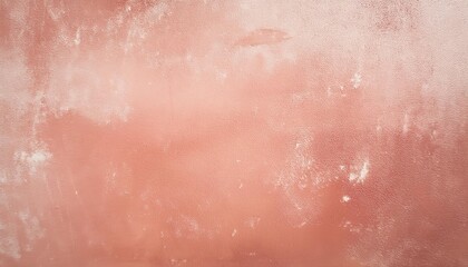 Fototapeta premium Soft Textured Peach Pink Plaster Wall Background. Minimalist and Warm Toned Backdrop with Subtle Brush Strokes and Natural Gradients, Ideal for Modern Branding, Social Media, and Creative Projects