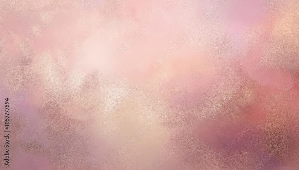 Poster Soft Abstract Pastel Background Texture in Warm Neutral Tones with Gentle Pink and Peach Brush Strokes. Ideal for Elegant Branding, Web Design, Social Media Posts, or Minimalist Backgrounds