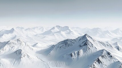 Fototapeta premium Stunning Digital Painting of a Mountain Landscape