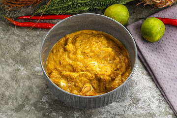 Inchian cuisine - chicken cashew curry