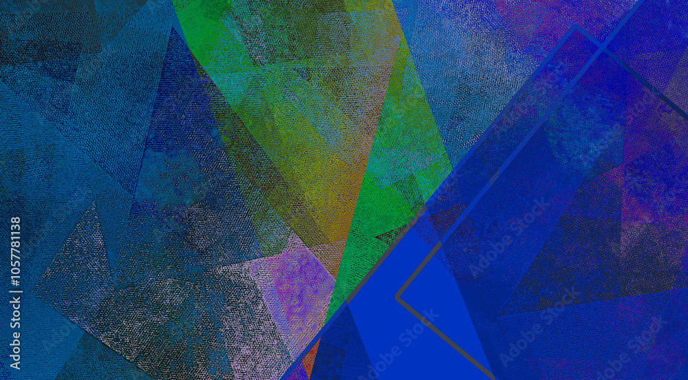 Fototapete abstract colorful background of acrylic paints in color tones. color pattern template with shapes