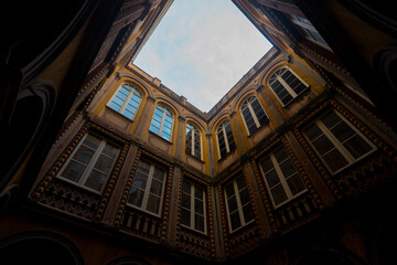 Obraz premium The mansion in Montevecchio, Sardinia, Italy
