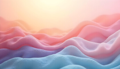 Obraz premium Soft waving abstract color stripes painting gentle flow illustration background new quality art colorful cool nice beautiful stock image .