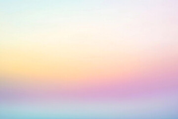 Fototapeta premium Pastel white gradient background outdoors horizon sunrise.