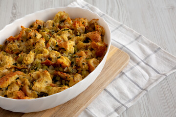 Homemade Thanksgiving Turkey Stuffing Dressing