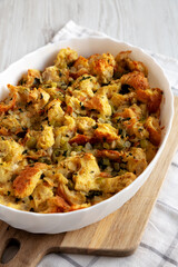 Homemade Thanksgiving Turkey Stuffing Dressing